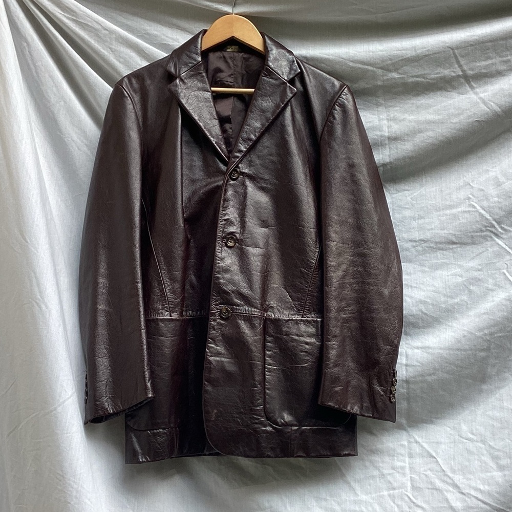 Men's Brown Leather Jacket